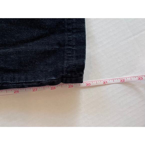 Columbia Sportswear Mid Rise Straight Leg Black Corduroy Pants, Size 10 - Picture 11 of 11